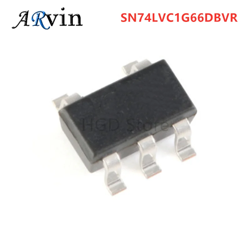 10 Pcs SN74LVC1G66DBVR SOT-23-5 Single-channel Analog Switch Chip Logic Chip 1 order