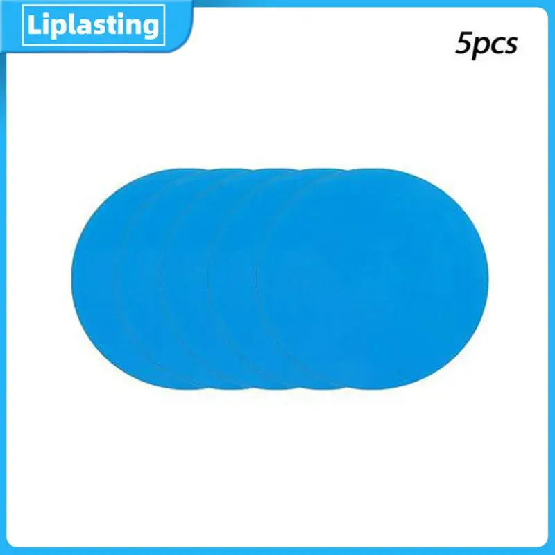 

New Self Adhesive Pvc Repair Patch Round Vinyl Pool Liner Patch Vinyl Rubber Boat Repair For Inflatable Boat Stickers Dropping