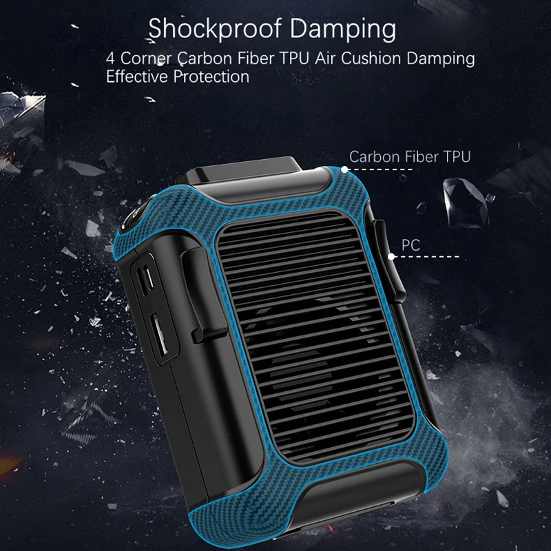 Najtaniej 2 W 1 Powerbank Talia Wentylator IPAKY Talii Klip Podręczny Wiatrak 6000Mah Przenośny Mini Wentylator Poręczny Wentylator Elektryczny Ręczny Klimatyzator