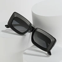 2022 summer new square sunglasses european and american beach small frame glasses fashion beach jelly color sunglasses women