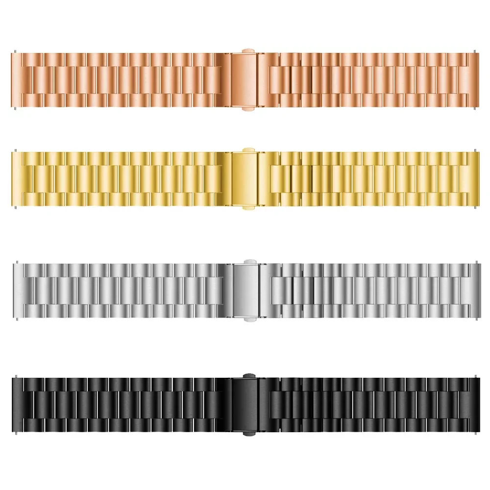 For Xiaomi MI Watch Color & Color Sport Stainless Steel Strap Quick Release Watchband Metal Wristband Bracelet 22mm Watch Ba