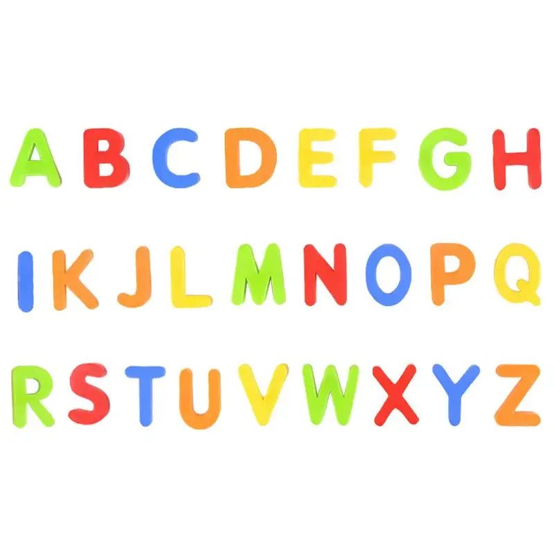 Магнитные буквы для детей магниты на холодильник с алфавитом красочные игрушки
