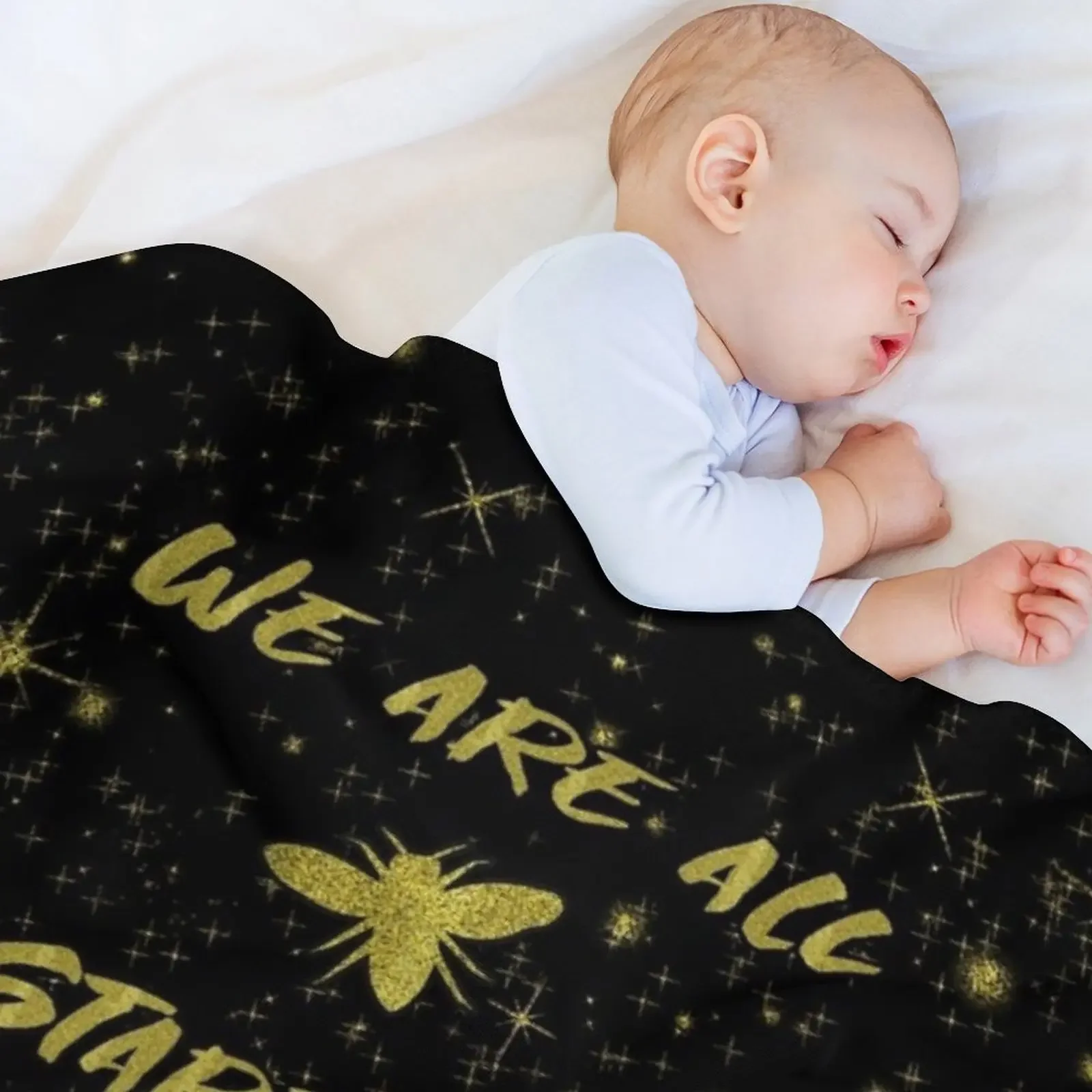 Фото Мы все — звёздная пыль и истории — Плед Starless Sea Throw Blanket Retros, тёплый гигантский плед-спальный мешок для дивана, пледы для диванов на заказ №3