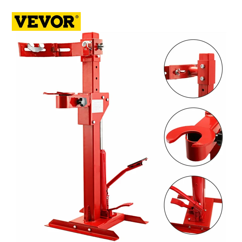 

1T Coil Spring Compressor Car 2200 Pound Hydraulic Spring Span 1100kg Car Strut Coil Spring Compressor, Heavy Duty Air Hydraulic
