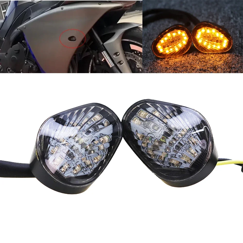 Светодиодный указатель поворота для мотоцикла лампа с утопленным креплением Yamaha