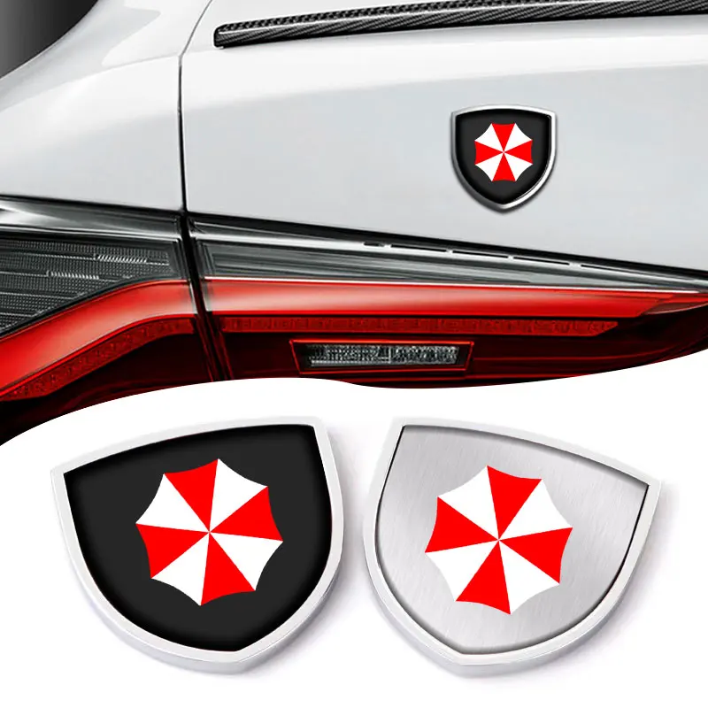

New Car Styling Car Side Body Decoration Metal Badge Car Sticker For Umbrella Corporation Car Styling Decoration Accessories