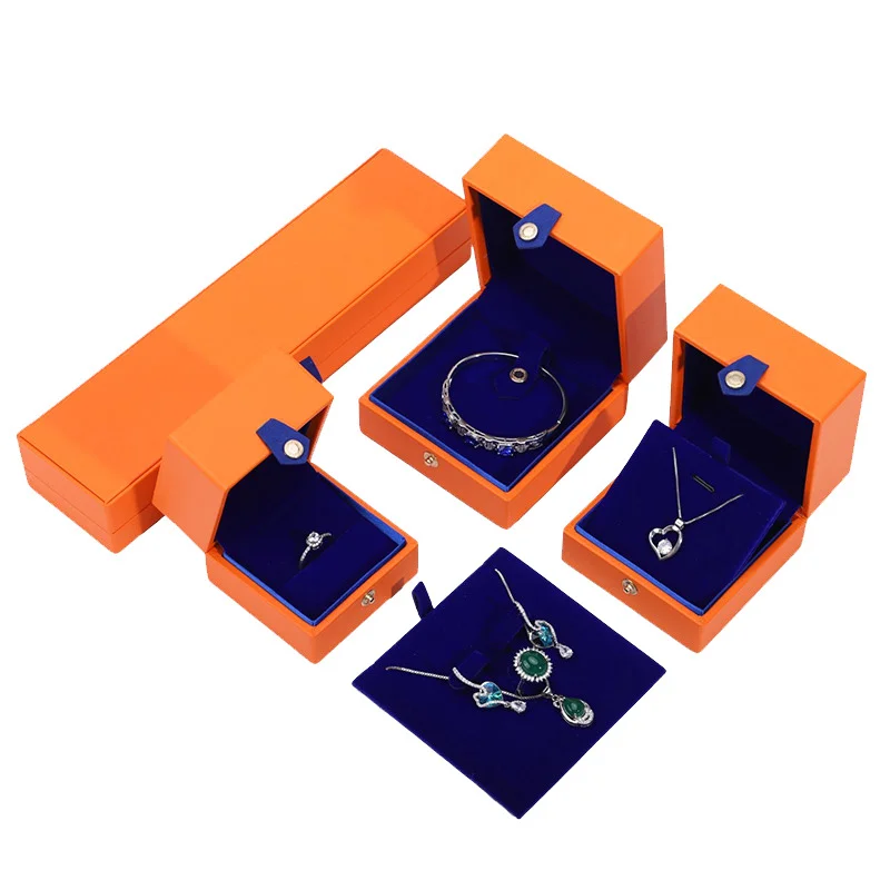 

Free Shipping Items Right Angle Snap PU Leatherette Jewelry Box Ring Pendant Necklace Bracelet Box Jewelry Organizer My Orders