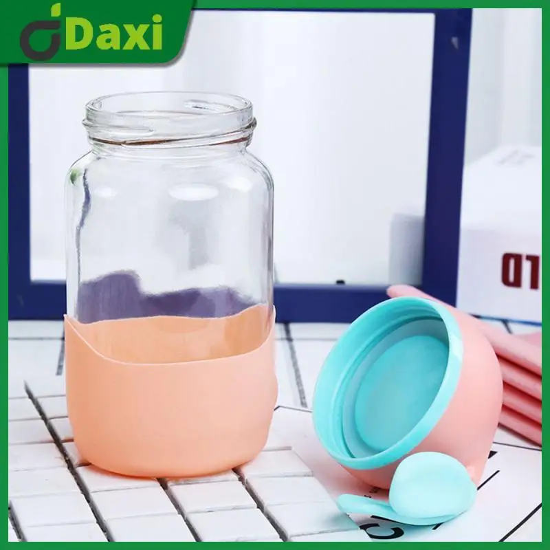 

Cartoon Water Cup Glass Water Bottles Creative Handy Feeding Cups Kitchen Accessories Outdoor Cute Cup 350ml Rabbit Cup Student