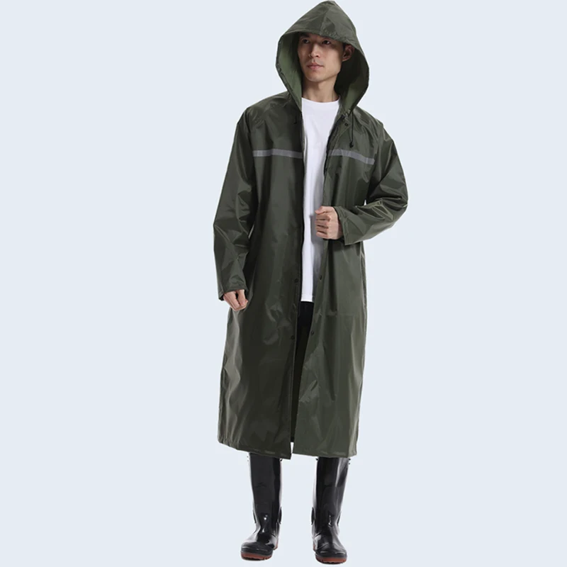 

Jacket Women Rain Coat Men Waterproof Suit Cloak Rain Coat Long Adult Fishing Protection Regenpak Household Merchandises WSW10XP