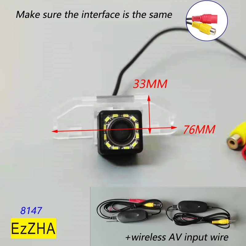 

8 светодиодов, динамическая траектория, HD камера заднего вида CCD для Toyota Camry XV50 2012 2013 2014 2015 2016, автомобильные аксессуары для парковки задним хо...