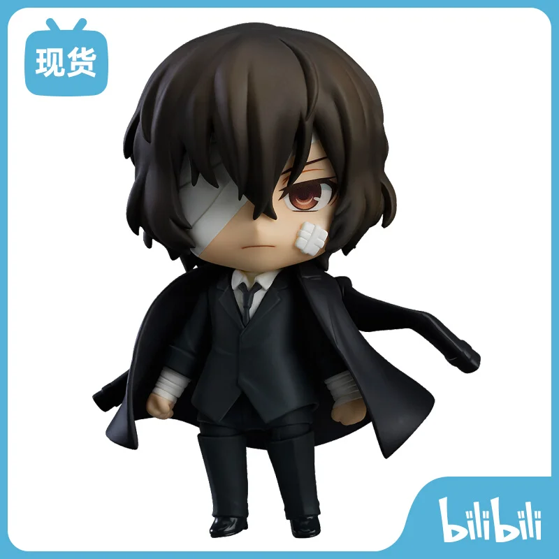 

Экшн аниме Bungo бродячие собаки Nendoroid Black Dazai Osamu Q версия Фигурки игрушки настоящая виниловая кукла игрушки для детей подарок для взрослых