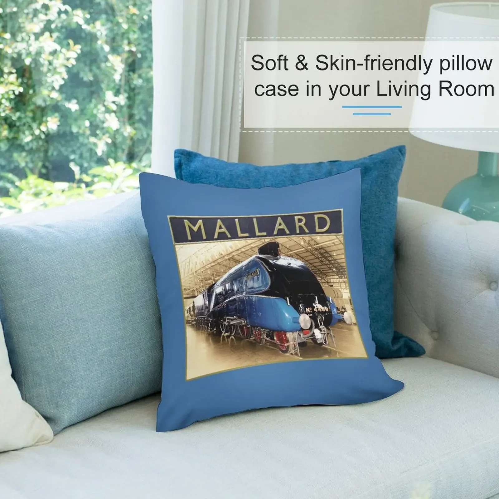 LNER A4 кряква и табличка с именем подушка для дивана роскошные аксессуары дома