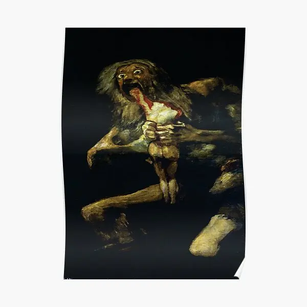 

Francisco Goya Saturn Devouring His Son Poster Decoration Home Room Mural Funny Picture Decor Print Painting Modern No Frame