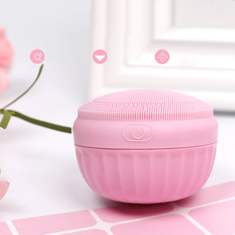 

Очищающая щетка для лица с зеркальной фототерапией