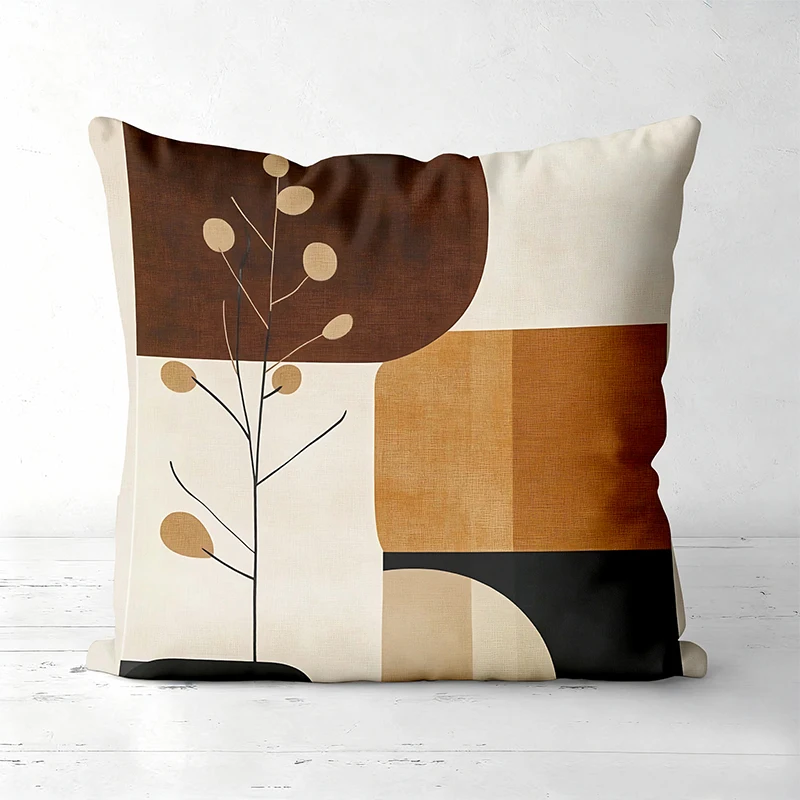 

Декоративные наволочки с геометрическим узором, полиэстер