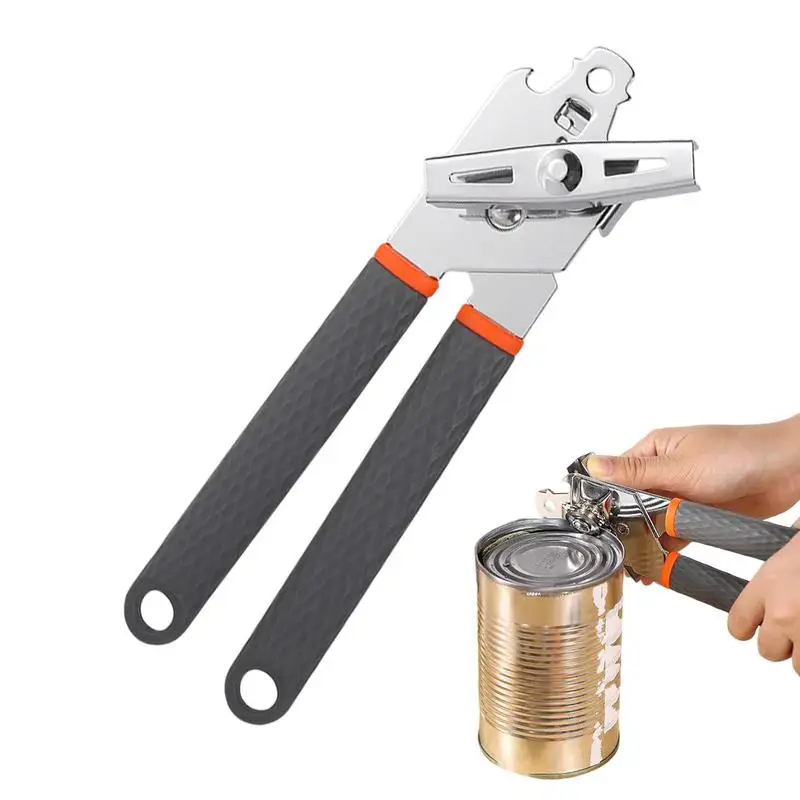 

Bottle Opener Multi Stainless Steel Kitchen Tool For Jelly Jars Wine Beer And Others Good Grip Tin Opener Easy Bottle Opener For
