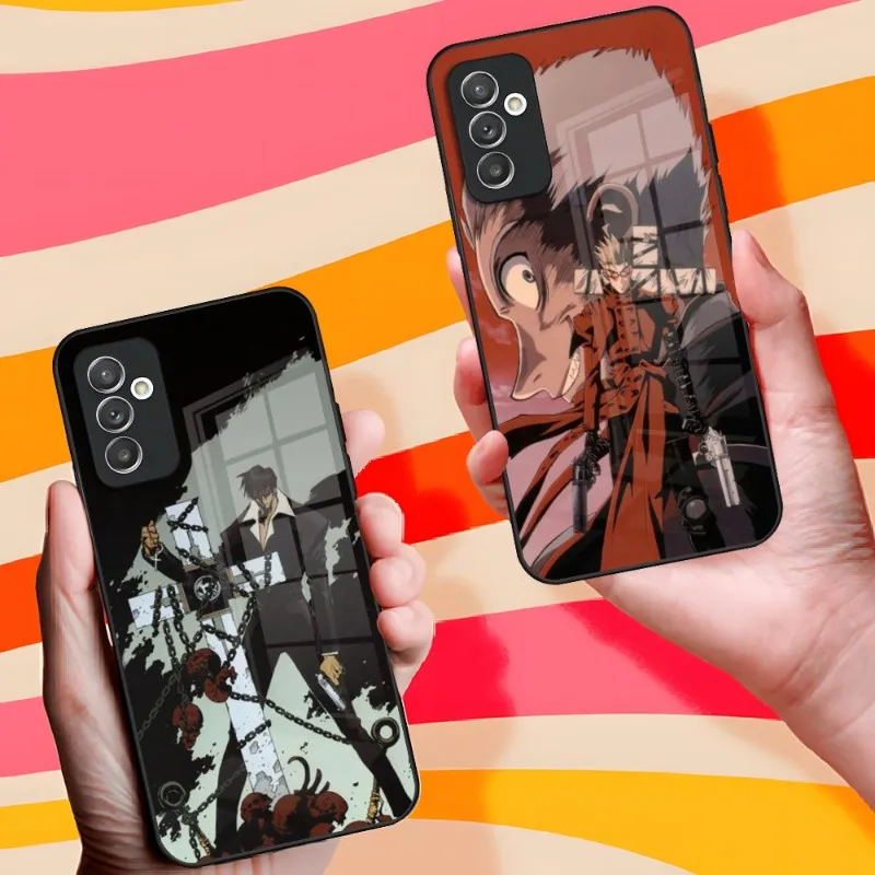 TriGun Stampede Wolfwood чехол для телефона Samsung A80 A90 A13 A72 A54 A52 A51 A50 A42 A40 A20 A14 A34 A33 A32 A31 A30 A22 A21