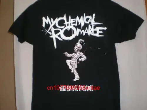 Романтичная футболка My Chemical черная парадная с маленькими длинными или короткими