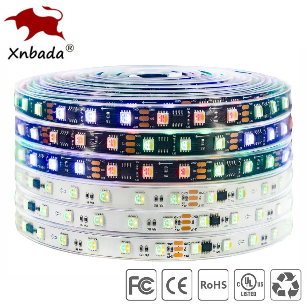 

Xnbada RGBW светодиодная лента WS2814 60 LEDs/m DC12V/24V