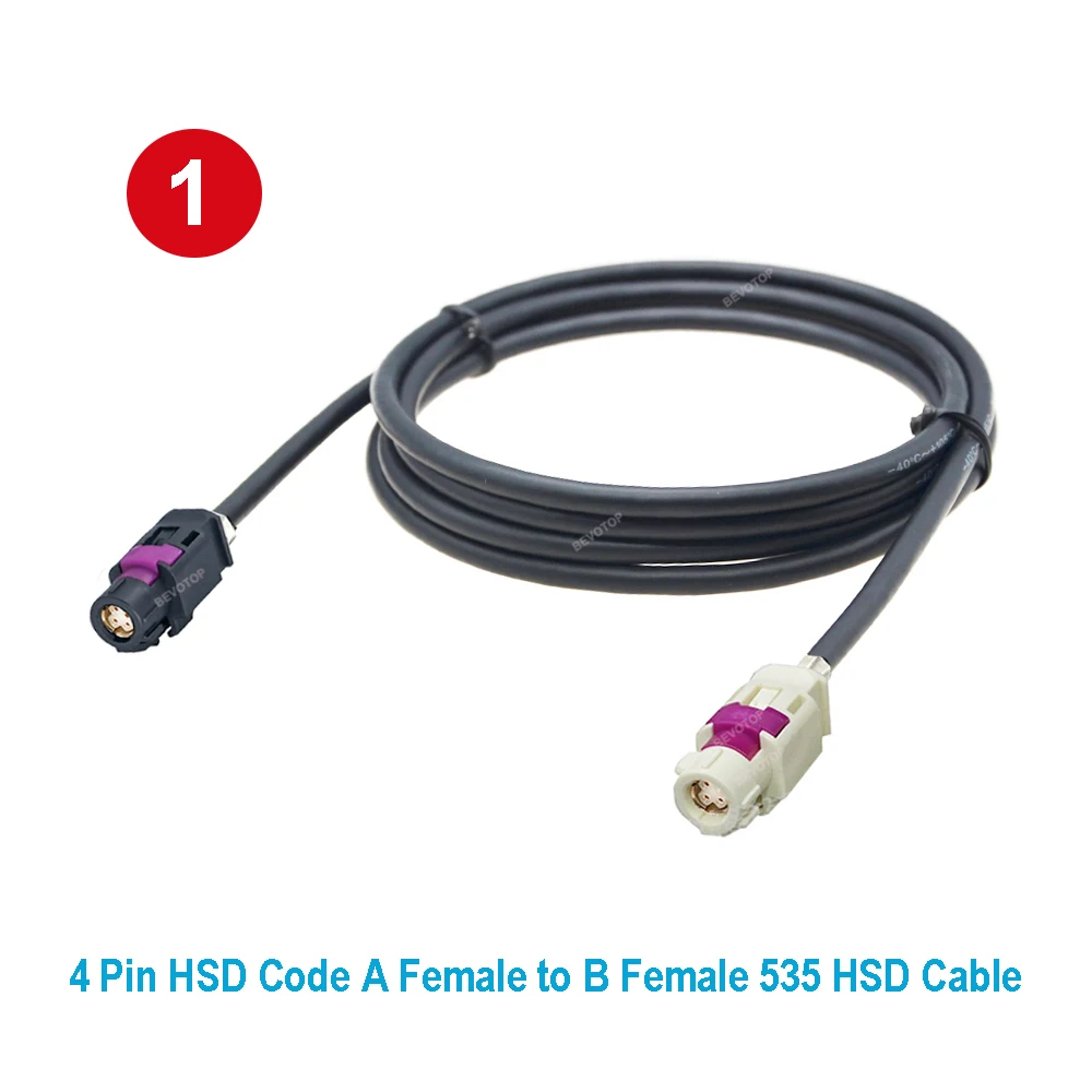 

BEVOTOP HSD Cable FAKRA A to FAKRA B