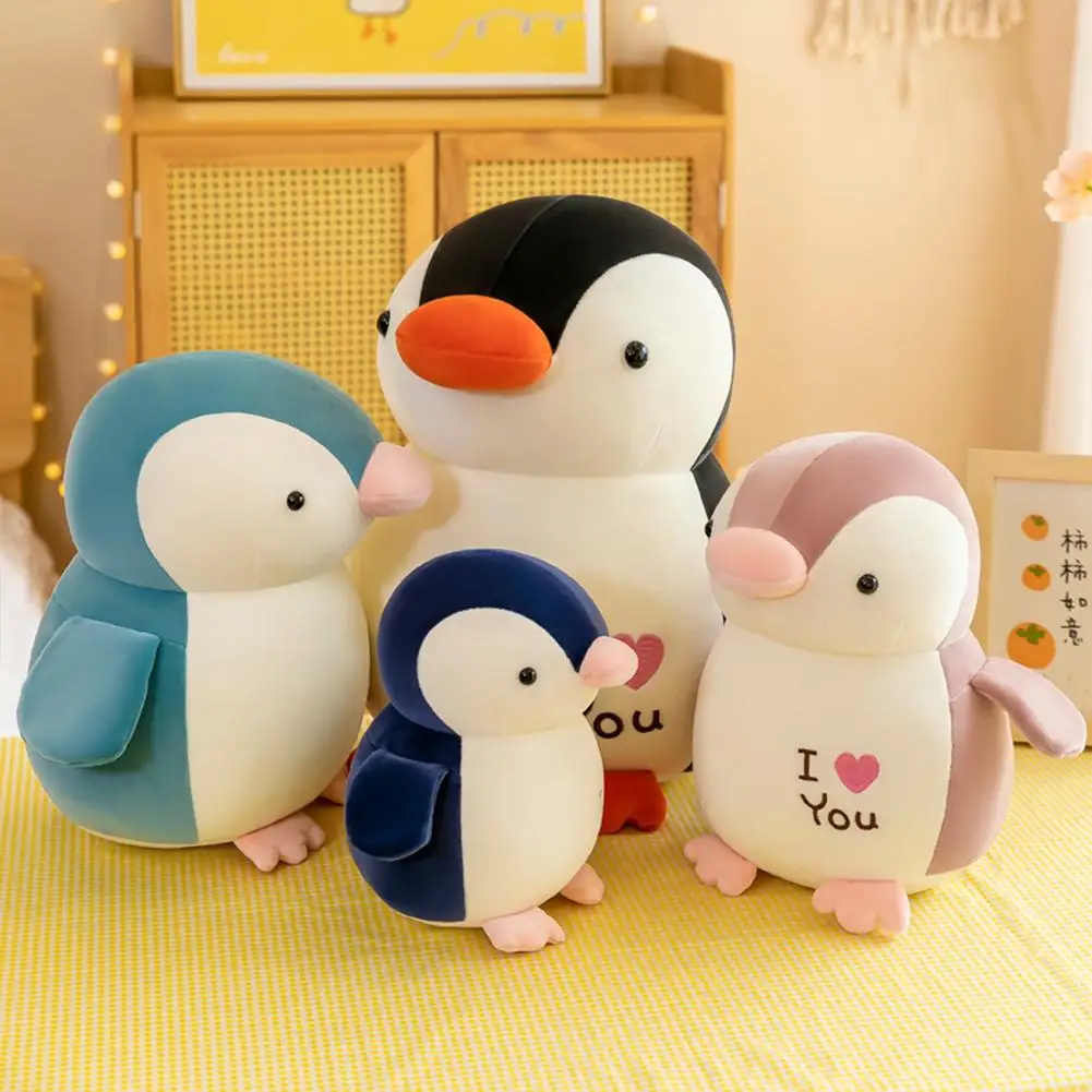 

25-45cm Soft Fat Penguin Plush Toys Stuffed Cartoon Animal Doll Fashion Toy for Kids Baby Lovely Girls Christmas Birthday Gift