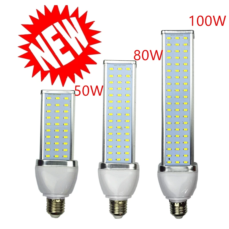 

5730 LED lamp Corn light 30W 40W 50W 60W 80W 100W High brightness energy-saving street Bulb E27 E39 E40 85-265V Cool Warm White