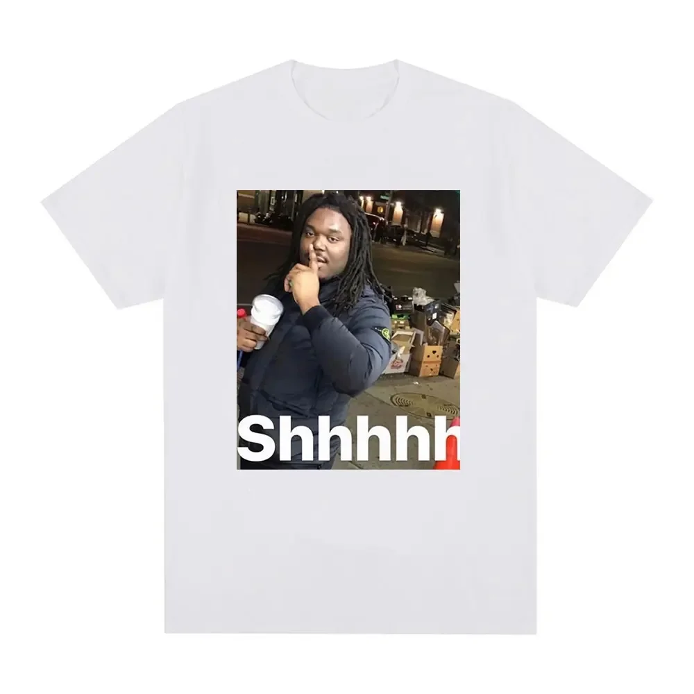 Фото Футболка с рисунком Lucki Shhhhh Slayworld Opium Twizzy Rich KanKan, футболки с графическим рисунком для мужчин и женщин, хлопковая футболка большого размера с коротким рукавом №5