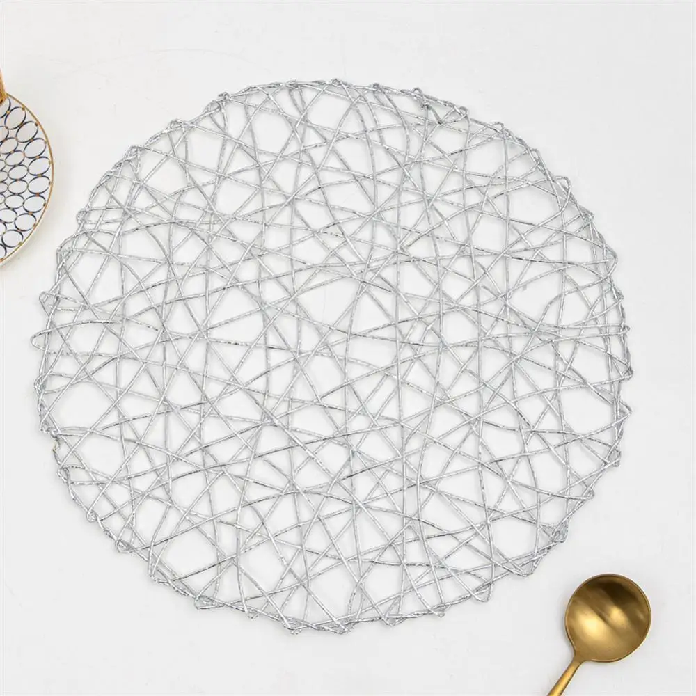 

Anti-slip Placemat Washable Heat Insulation Mat Cup Coasters Household Tableware Mat Home Decor Dinnerware Pad Simple Kitchen