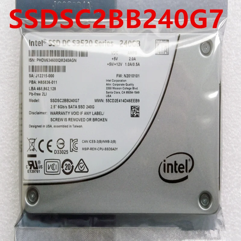 

Новый оригинальный жесткий диск для Intel SSD DC S3520 240 ГБ SATA для SSDSC2BB240G7