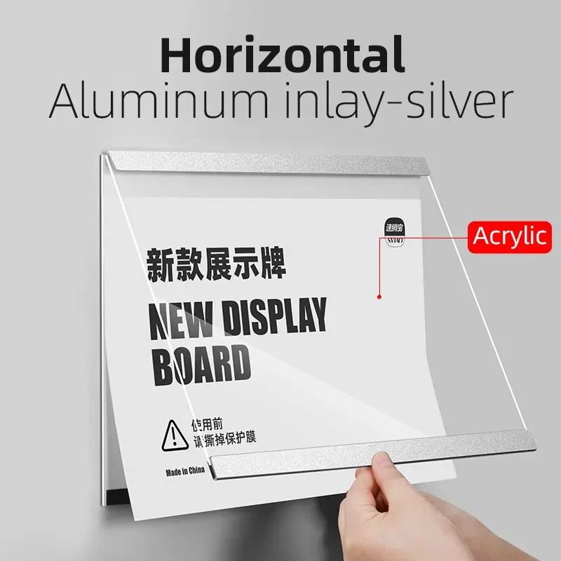 

Акриловый держатель для плаката A4