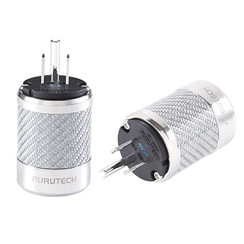 Фото Розетка с родиевым покрытием Furutech FI-50 NCF Nano Crystal Schuko EU/US AC Power 15A 125V /10A 250V №2