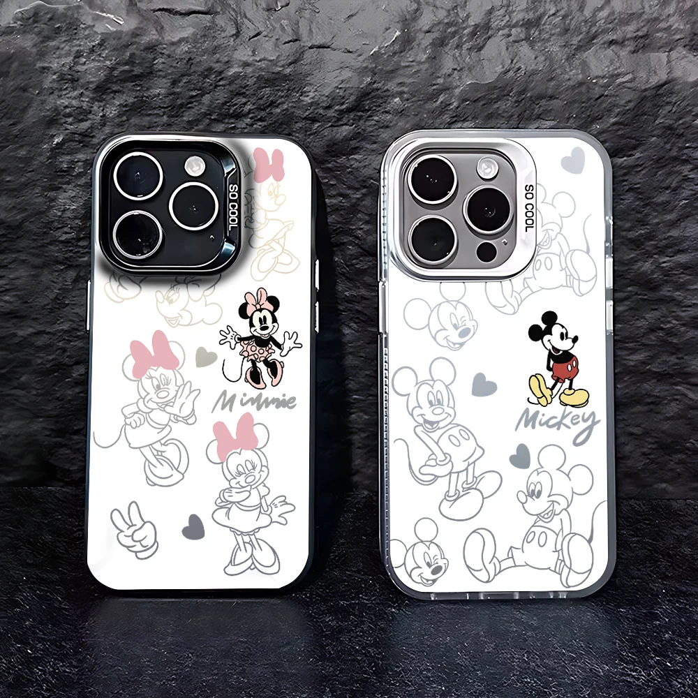 Модный Новый матовый чехол Mickeies для Samsung A73 A72 A55 A54 A53 A35 A34 A33 A32 A30 A24 A23 A22 A14 A05 4G