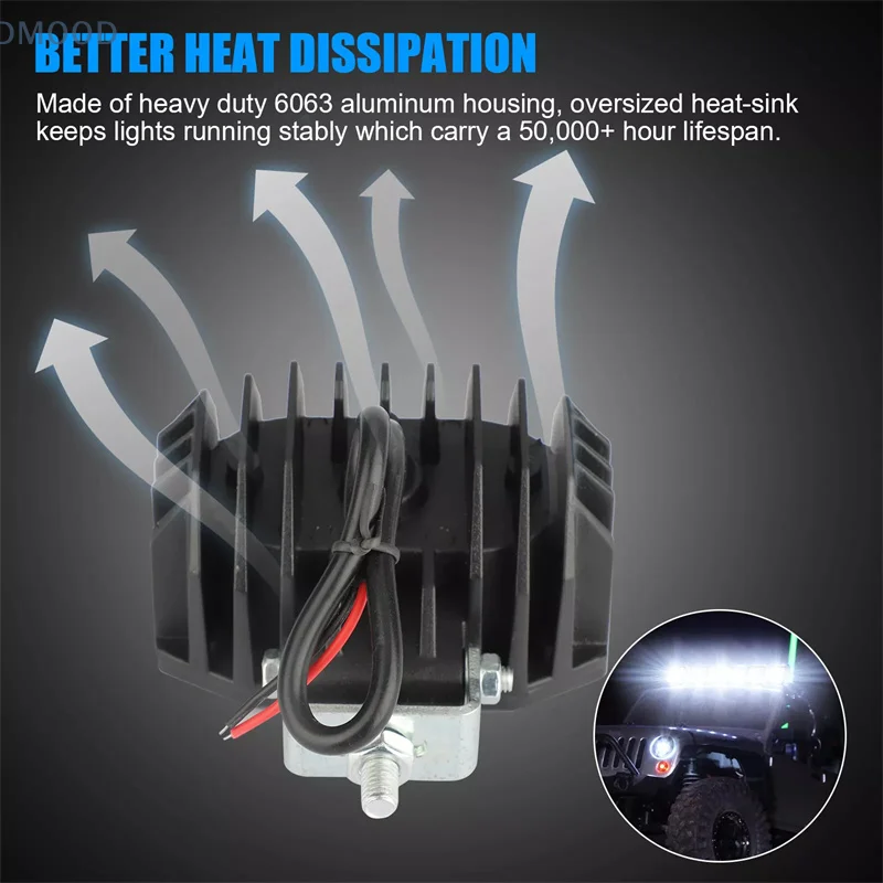 Противотуманные фары для мотоцикла регулируемые водонепроницаемые