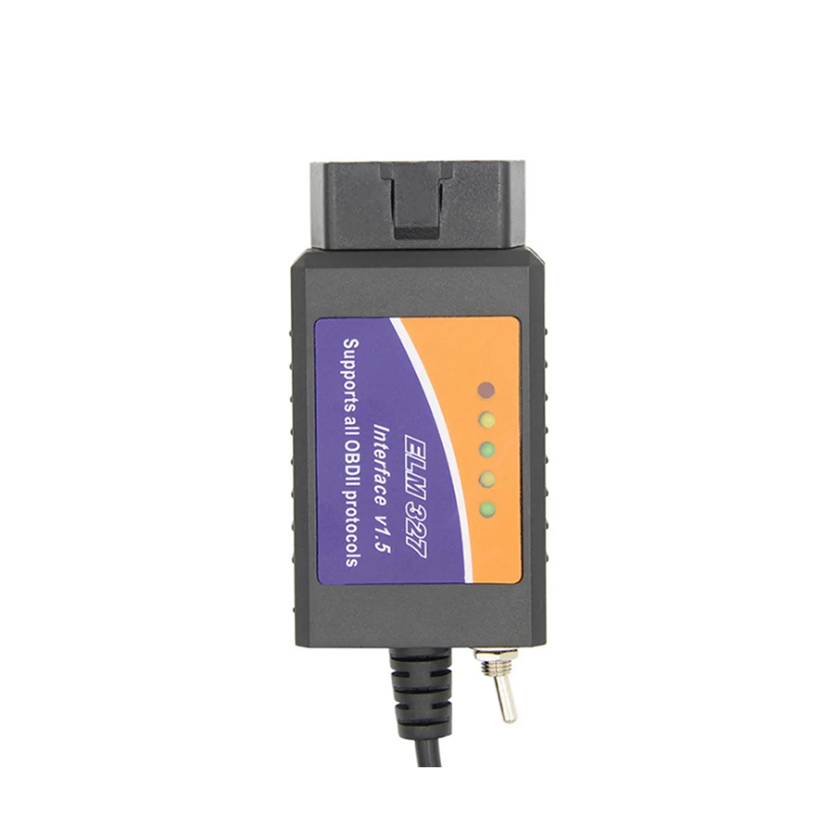 

ELM 327 V1.5 PIC18F25K80 USB Diagnostic Cable with Switch for FoCCCus FORScan ELM327 OBD2 Car Diagnostic Tool Scanner
