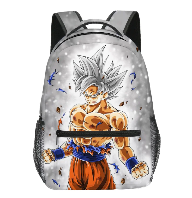 

3D Double-sided Printing Dragon Ball Cartoon Anime Elementary and Middle School Students School Children's Backpack Shoulder Bag