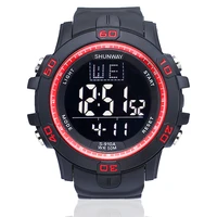 digital men military multifunction watch 50m waterproof wristwatch led clock sport watch male big watches men 2022