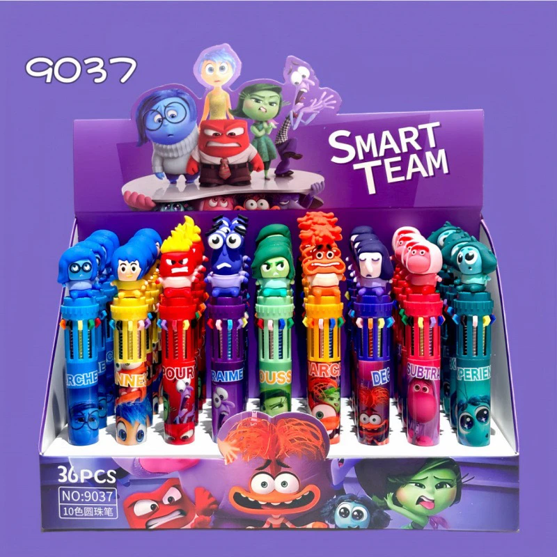 Мультфильм Диснея внутренняя кукла 10 цветов шариковая ручка милая гелевая