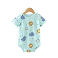 newborn rompers comfortable cotton butt wrapping clothes cartoon pattern baby one piece jumpsuits uniesx newborn baby clothes