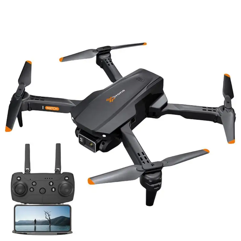 Складной карманный Дрон 4K HD воздушная фотосъемка игрушки с дистанционным управлением Wi-Fi Радиоуправляемый квадрокоптер вертолет с препятствием на 360 градусов