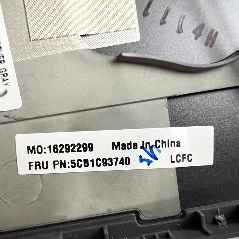 Фото H 98% новый верхний корпус с подставкой для рук и клавиатурой BL для Lenovo Legion S7-15ACH6 82K8 5CB1C93740 №4