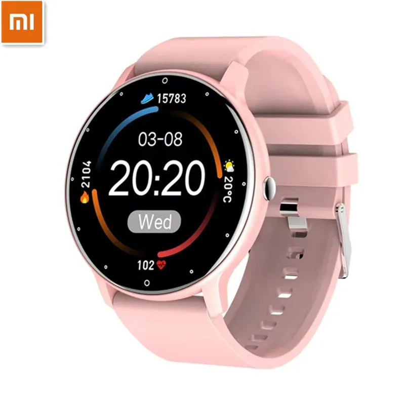 Xiaomi ZL02D Смарт-часы для мужчин и женщин спортивные умные часы фитнеса монитор