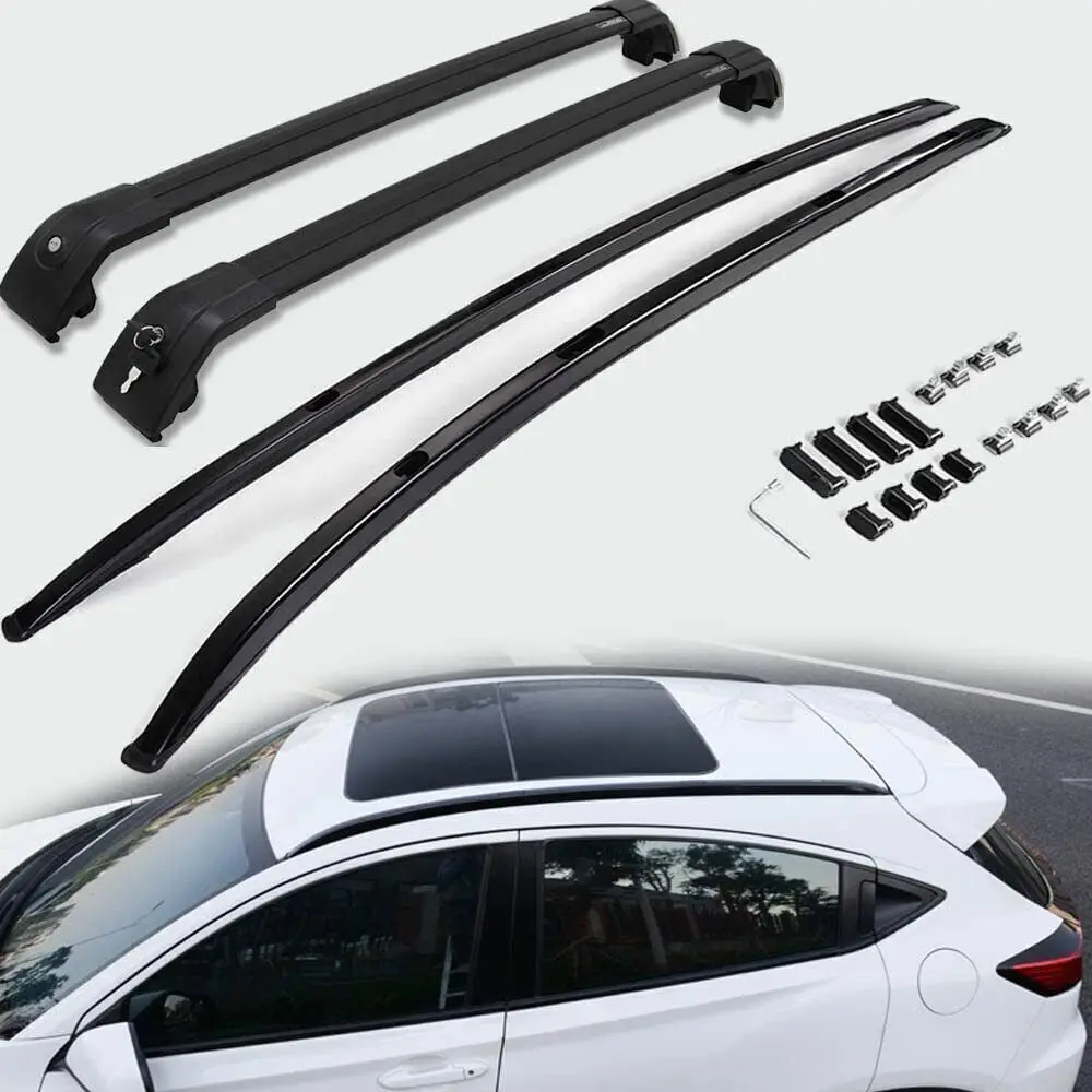 

4 шт., поперечные перекладины на крышу Honda Vezel HRV HR-V 2015-2020