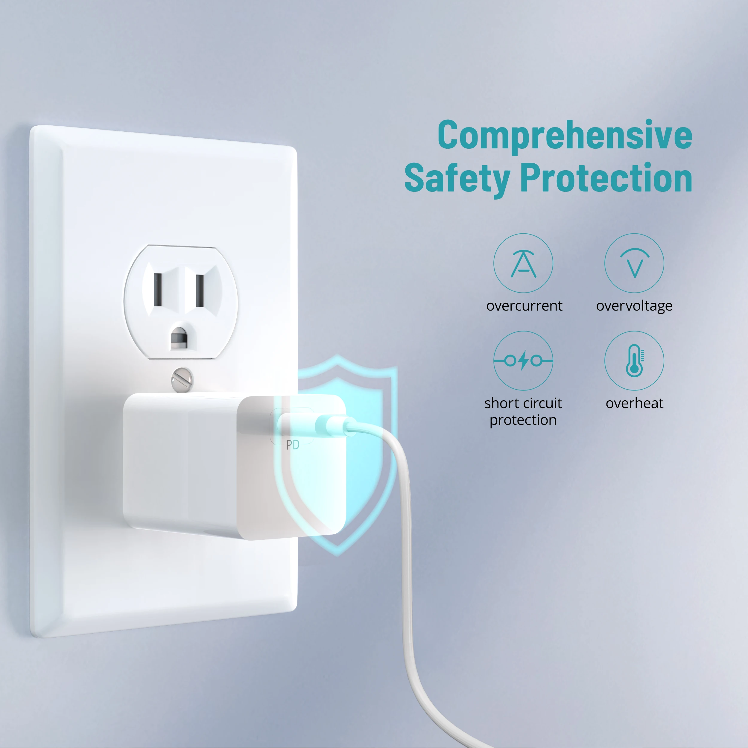 Устройство зарядное сетевое складное 30 Вт USB Type C PD 3 0 |