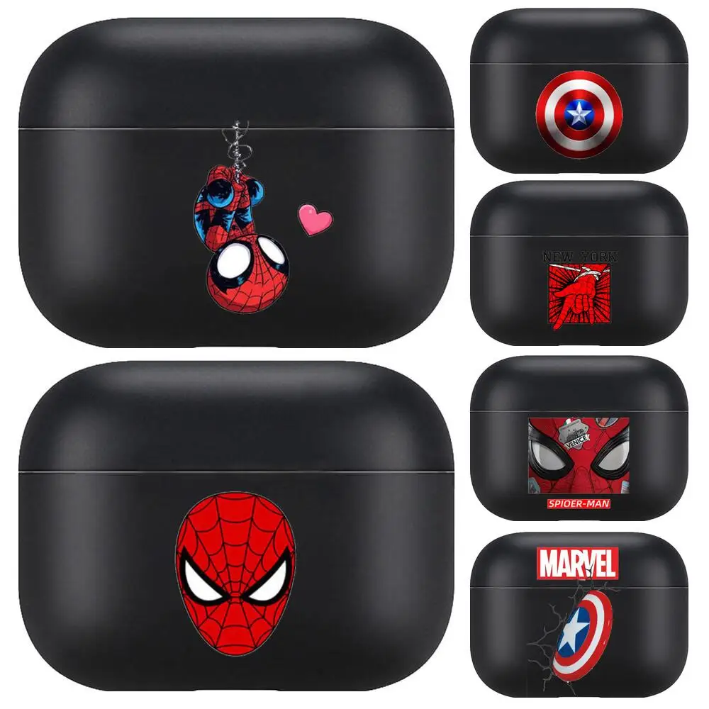 

Marvel Spider-Man For Airpods pro 3 case Protective Bluetooth Wireless Earphone Cover for Air Pods airpod case air pod Cases bla