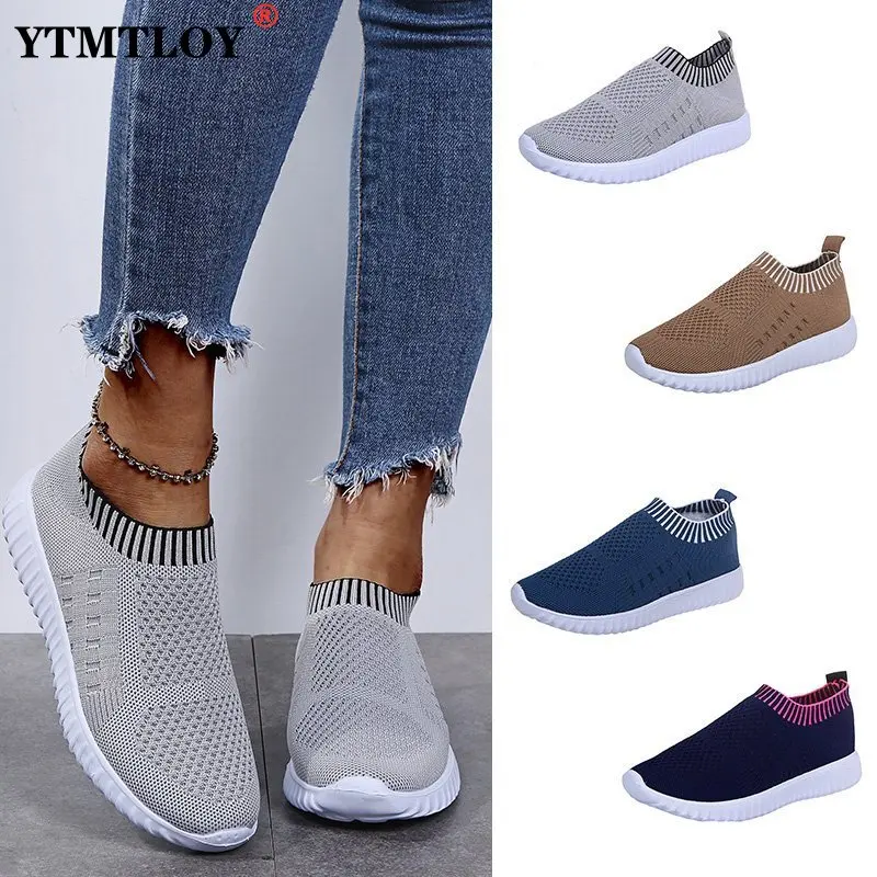 

Women Sneakers Woman Running Shoes Female Vulcanized Women's Casual Flats Women Walking Shoes Ladies Summer Plus Size 3