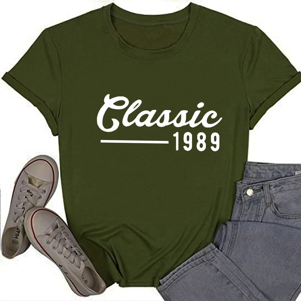 

Футболка женская Свободная с коротким рукавом и круглым вырезом, 15 цветов