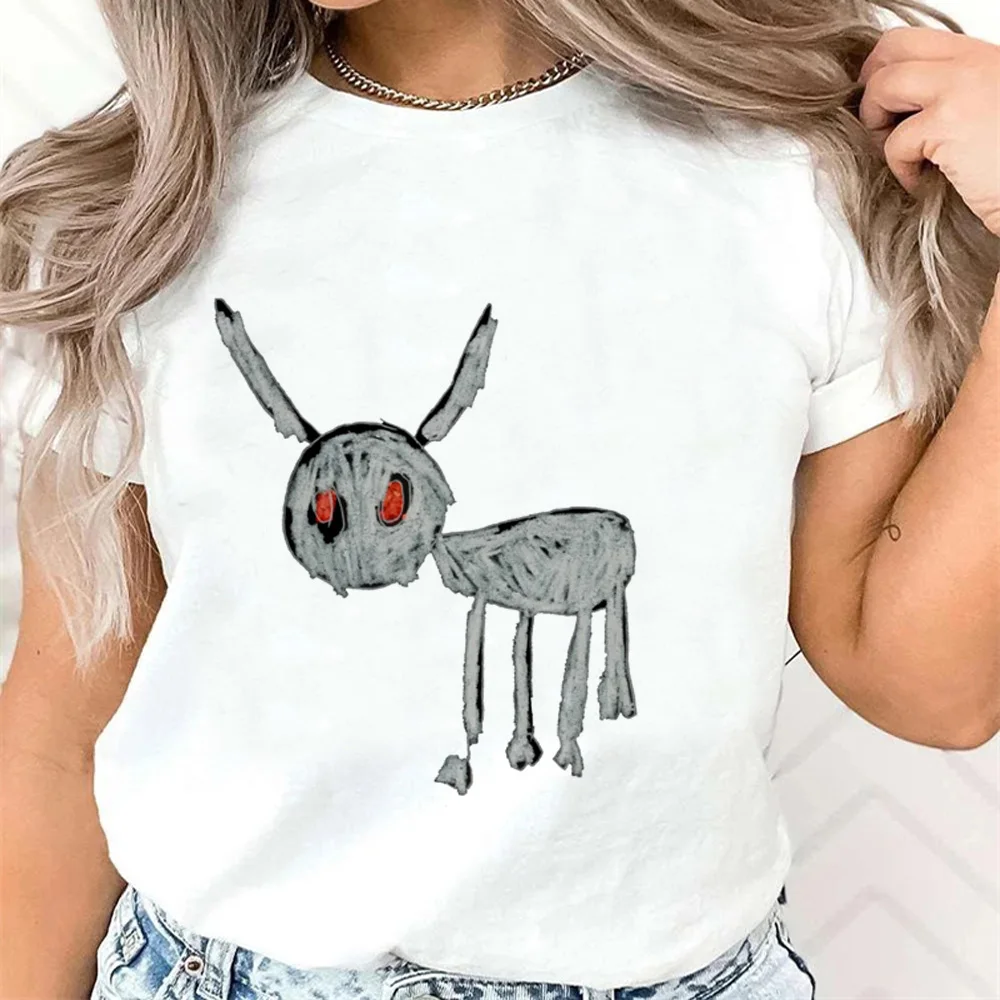 Женская футболка с принтом Дрейка дизайнерский Топ для девушек одежда манги