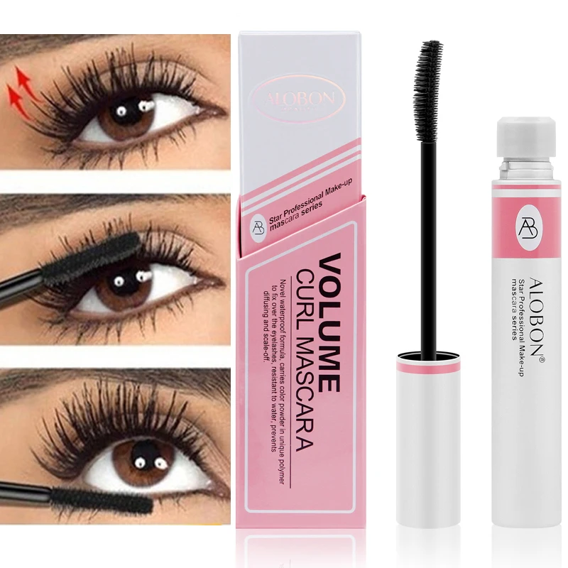 

Waterproof 4D Silk Fiber Lash Mascara Long Lasting Mascara for Eyelash Extension Black Thick Lengthening Eye Lashes Cosmetics