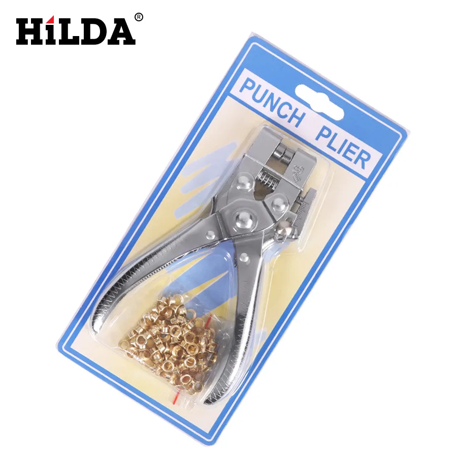 

Hilda multi-function rims of punch corns pliers belts metal retainer punching tool