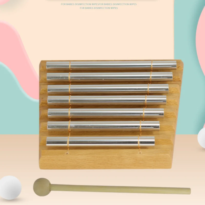 1 шт. монотон инструмент Orff тон ударная трубка с колокольчиком 2 тона 3 5 тонов 7 8